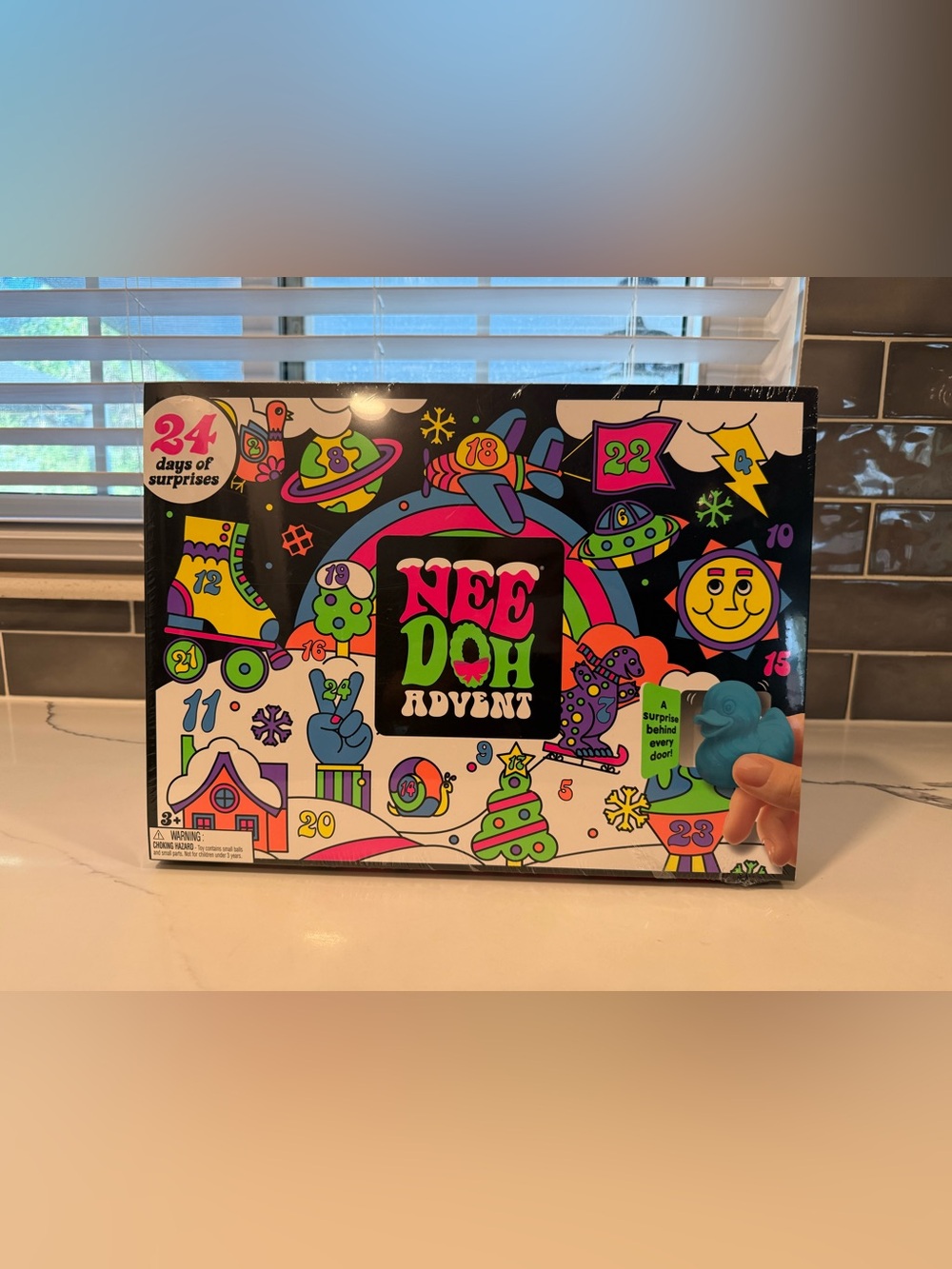 Needoh Advent Christmas Holiday Surprise Calendar